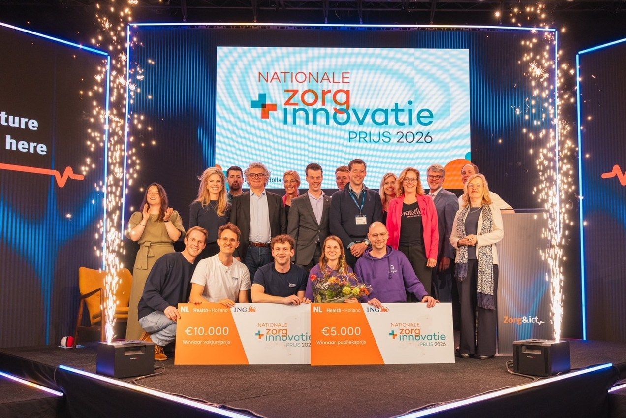 Rotterdam-based Ditto wins the professional jury prize of the National Healthcare Innovation Award